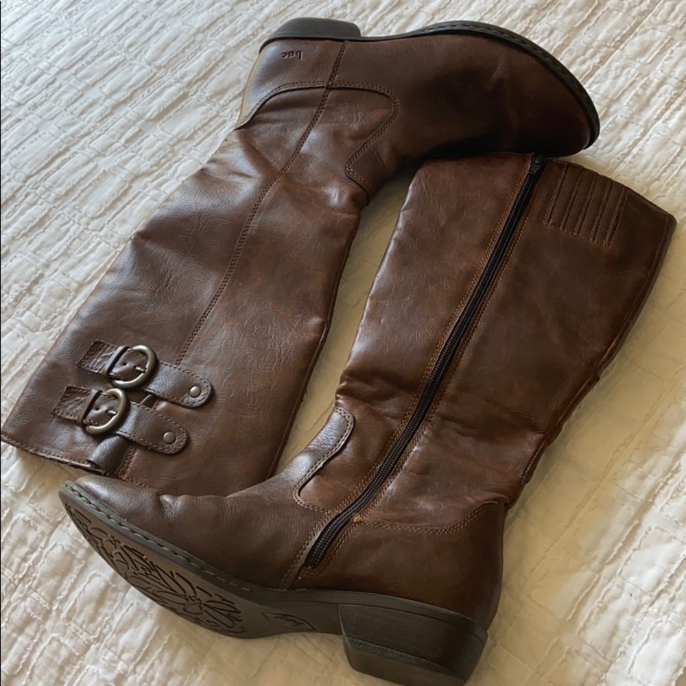 Tall espresso brown boots
